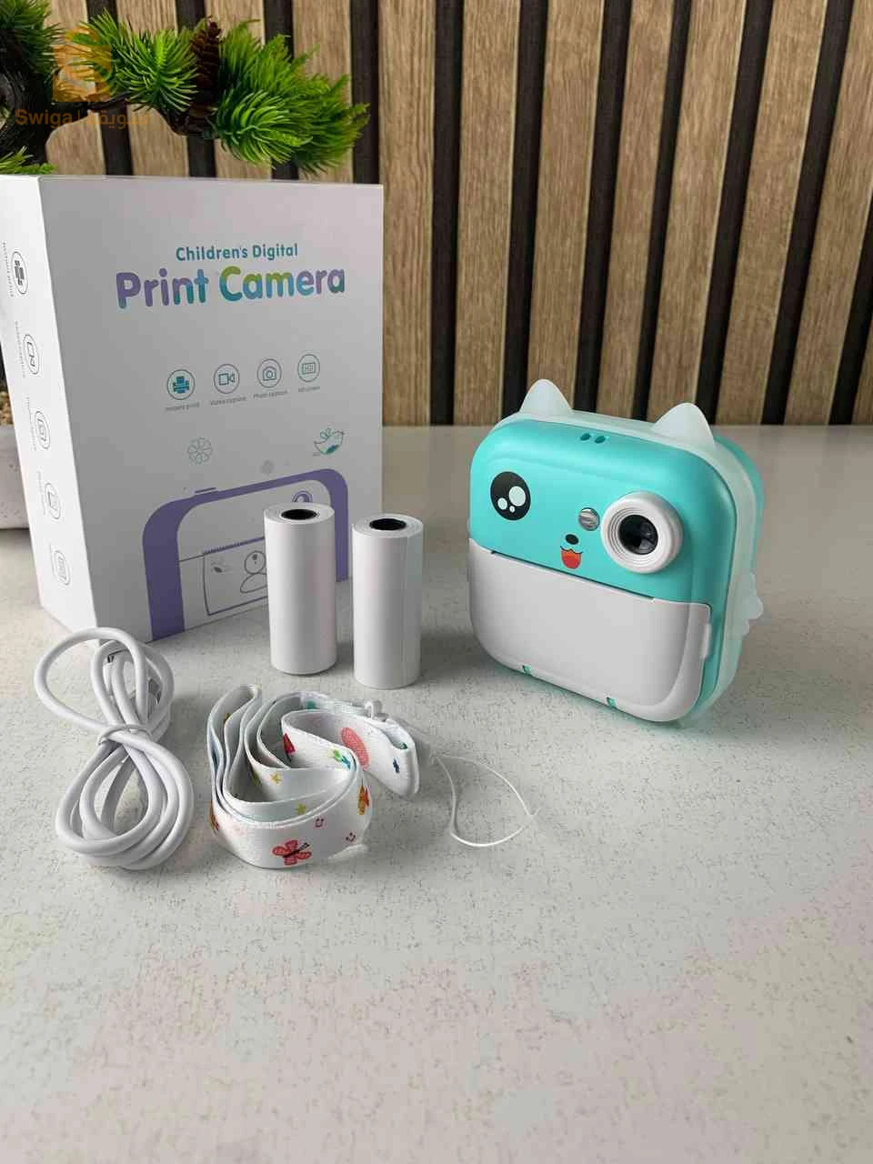 Appareil Photo Numérique HD pour Enfants avec Imprimante Thermique – كاميرة أطفال وصابعة صور فورية