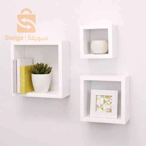 3 رفوف حائط   /     étagères murales