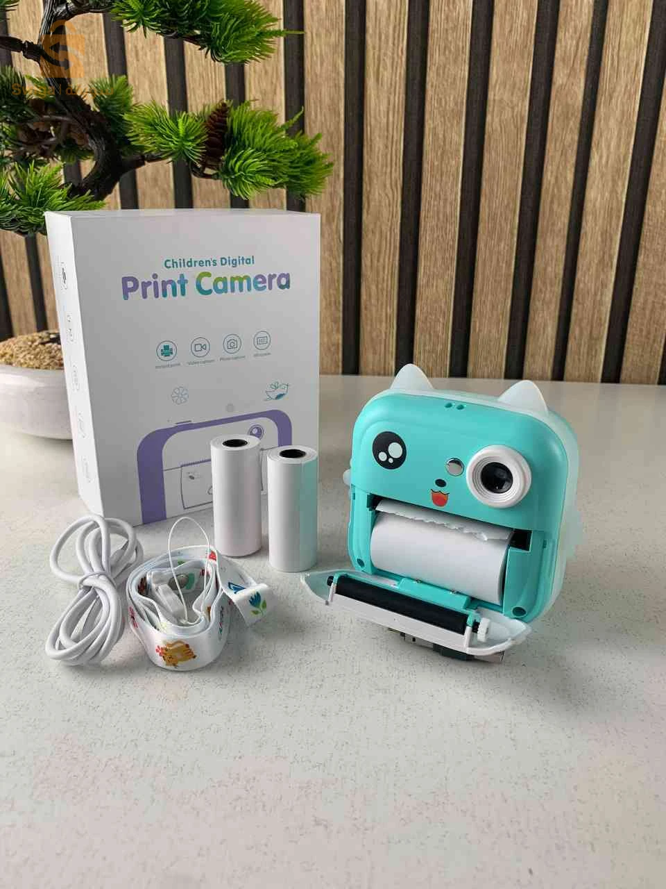 Appareil Photo Numérique HD pour Enfants avec Imprimante Thermique – كاميرة أطفال وصابعة صور فورية