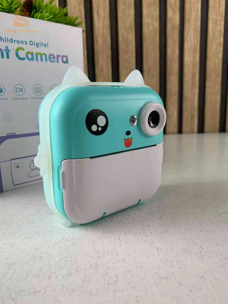 Appareil Photo Numérique HD pour Enfants avec Imprimante Thermique – كاميرة أطفال وصابعة صور فورية