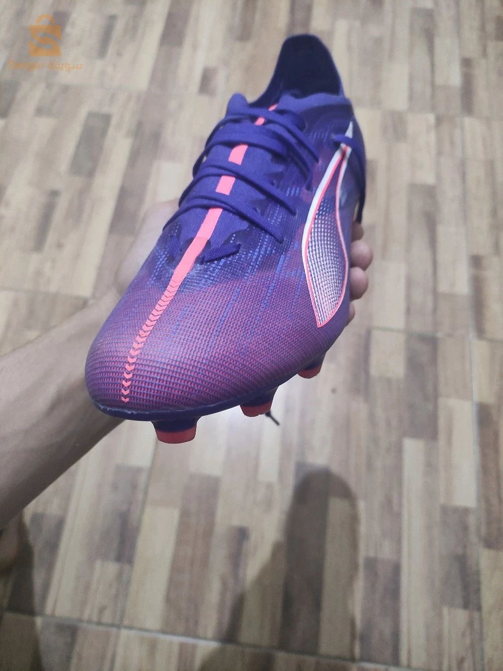 حذاء كرة قدم puma ultra 5 original جديد مستعمل مرة واحدة