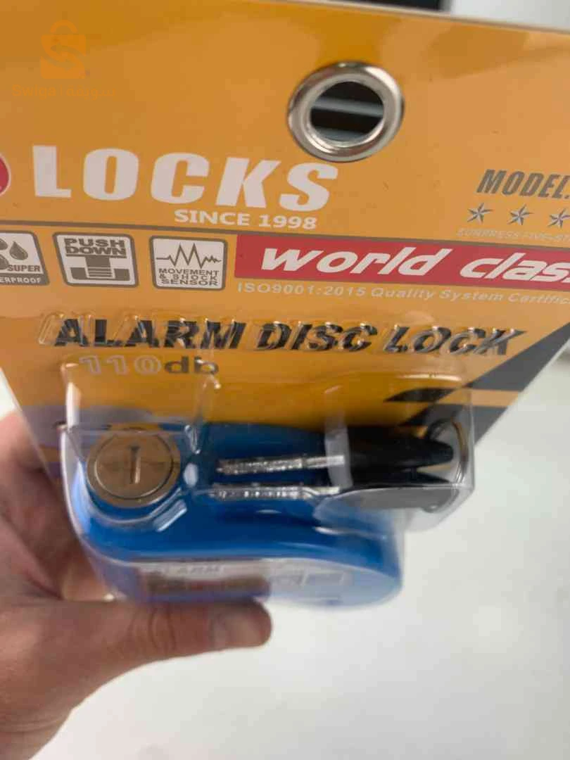جهاز انذار للدراجات النارية Antivol pour Disque Moto Alarme 110dB Waterproof