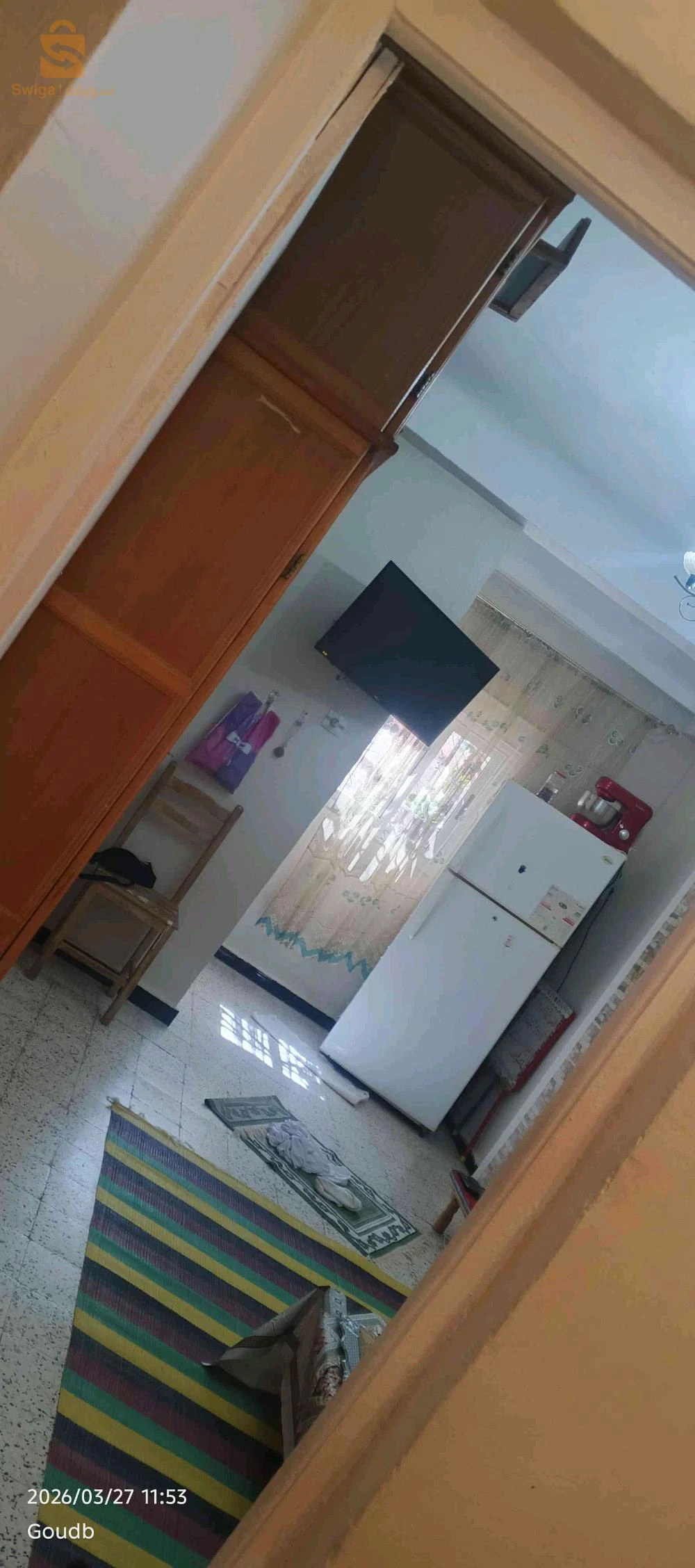 سكن اجتماعي f4 وسط مدينة مهدية