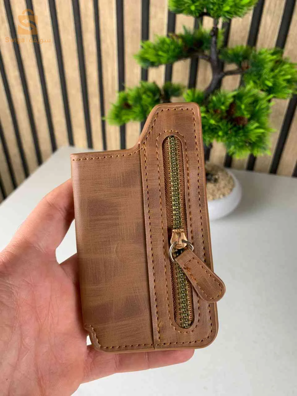 Étui porte-cartes pour téléphone portable auto-adhésif – حاملة بطاقات خلف الهاتف