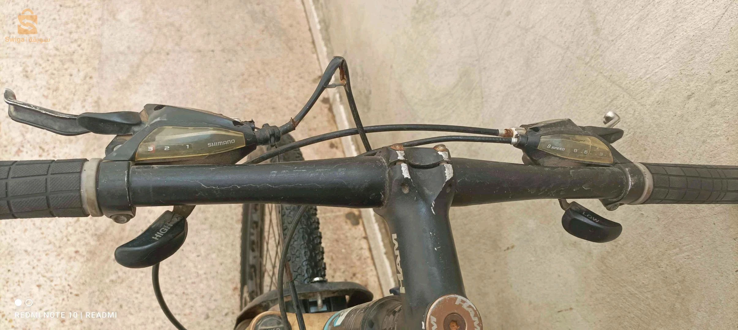 دراجة هوائية اصلية مستعملة مدة قصيرة