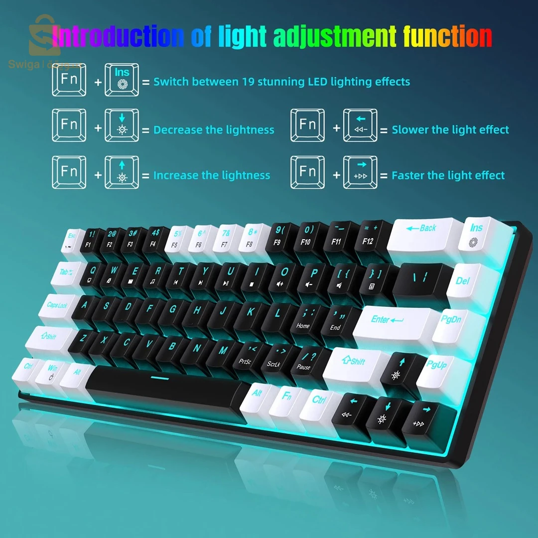 Mechanical Keyboard HXSJ V800