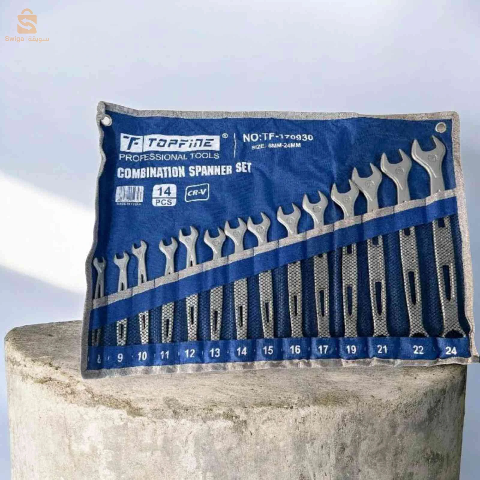 Pochette Jeux De Clé Mixte 8-32mm 14Pcs TOPFIN