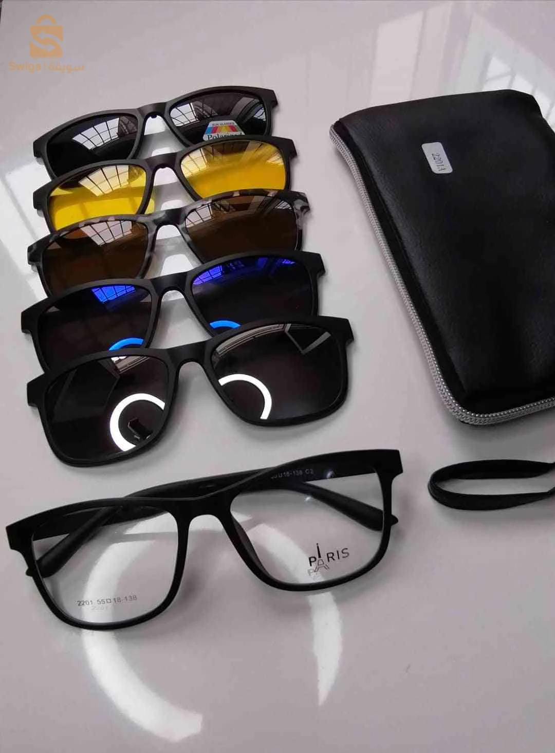 Lunette 6 En 1  2202A Optique / Soleil / Nuit