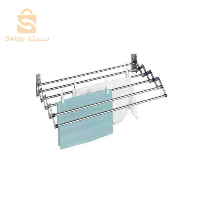 Sèche Linge Pliable Et Extensible Aluminium -100CM -Gris....