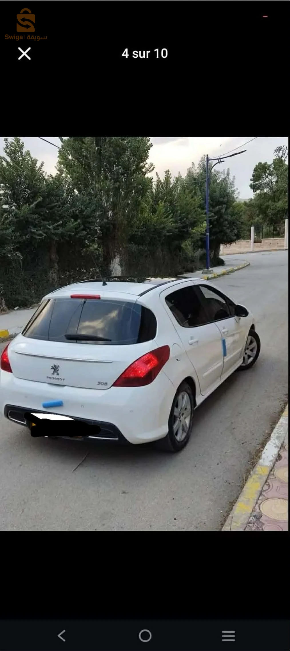 بيجو 308 2012 7 بسكرة
