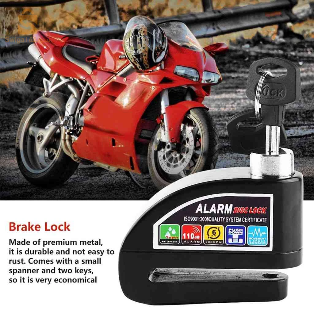 جهاز انذار للدراجات النارية Antivol pour Disque Moto Alarme 110dB Waterproof