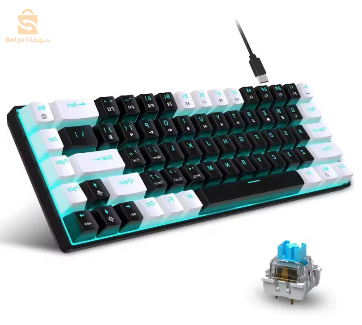 Mechanical Keyboard HXSJ V800