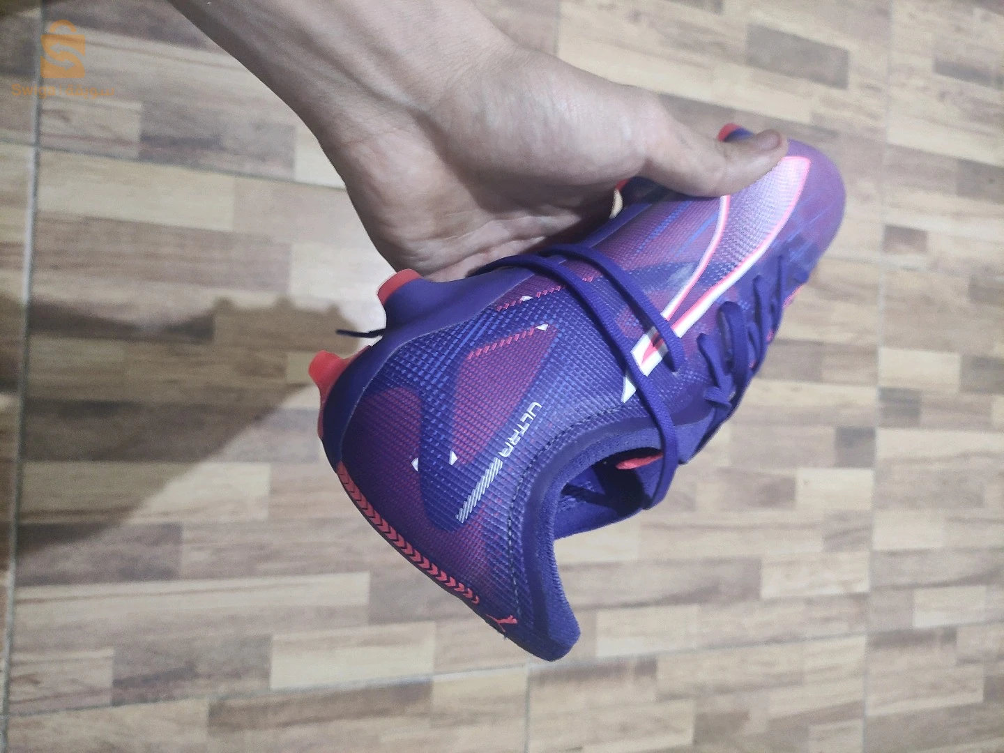 حذاء كرة قدم puma ultra 5 original جديد مستعمل مرة واحدة