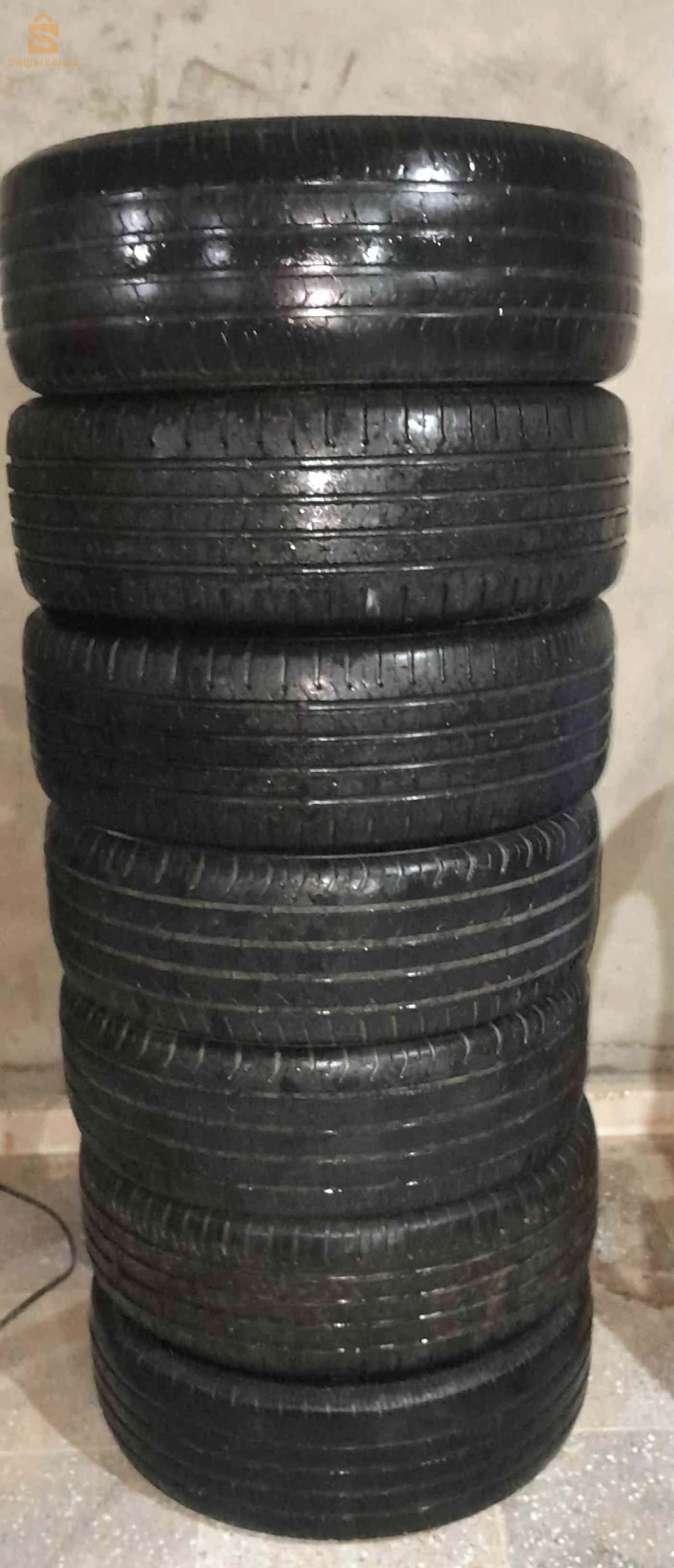 عندي 7حبات مستعملين 205/55/16