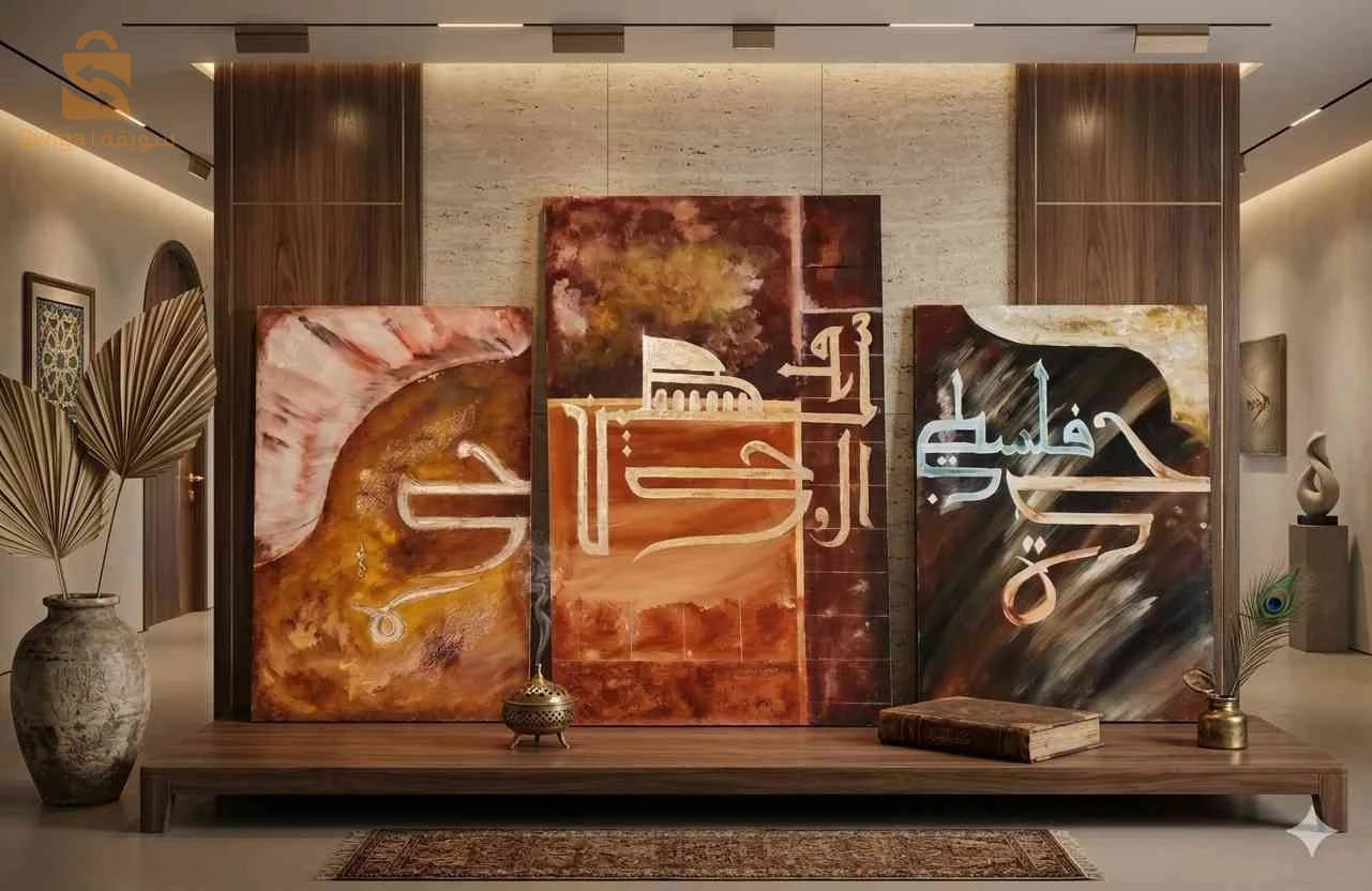 لوحة فنية أصلية مرسومة يدويا