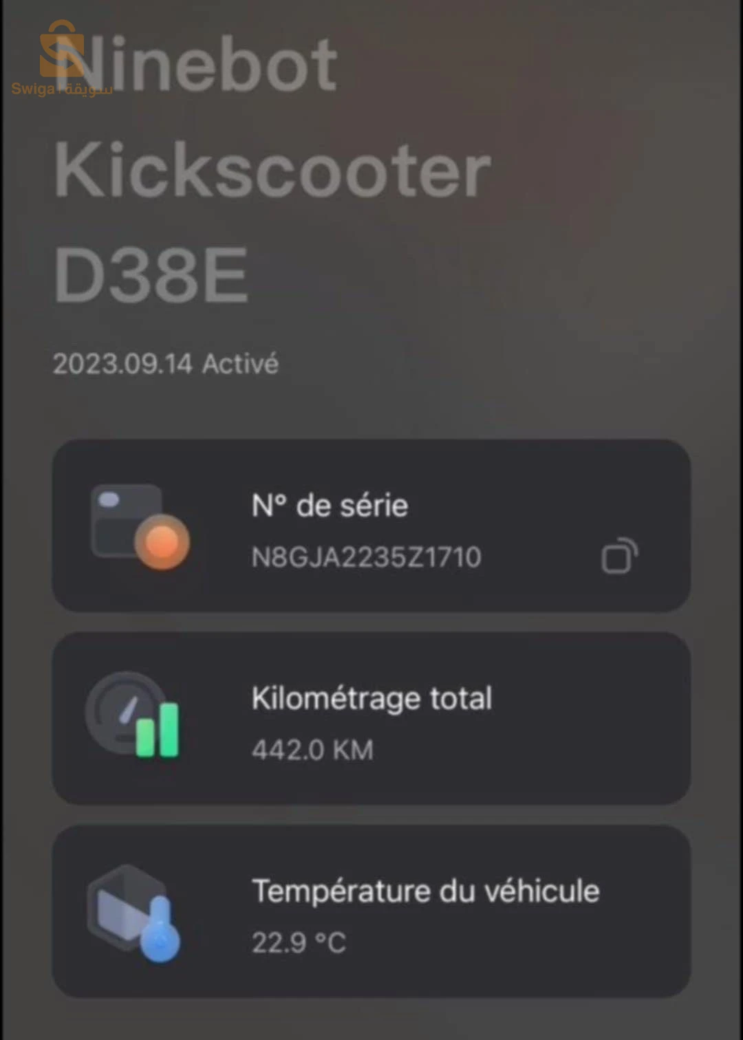 trottinettes électrique à vendre