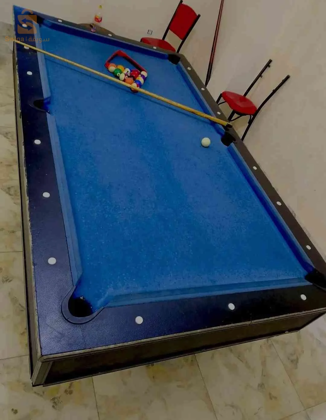 طاولة بيلياردو جديدة