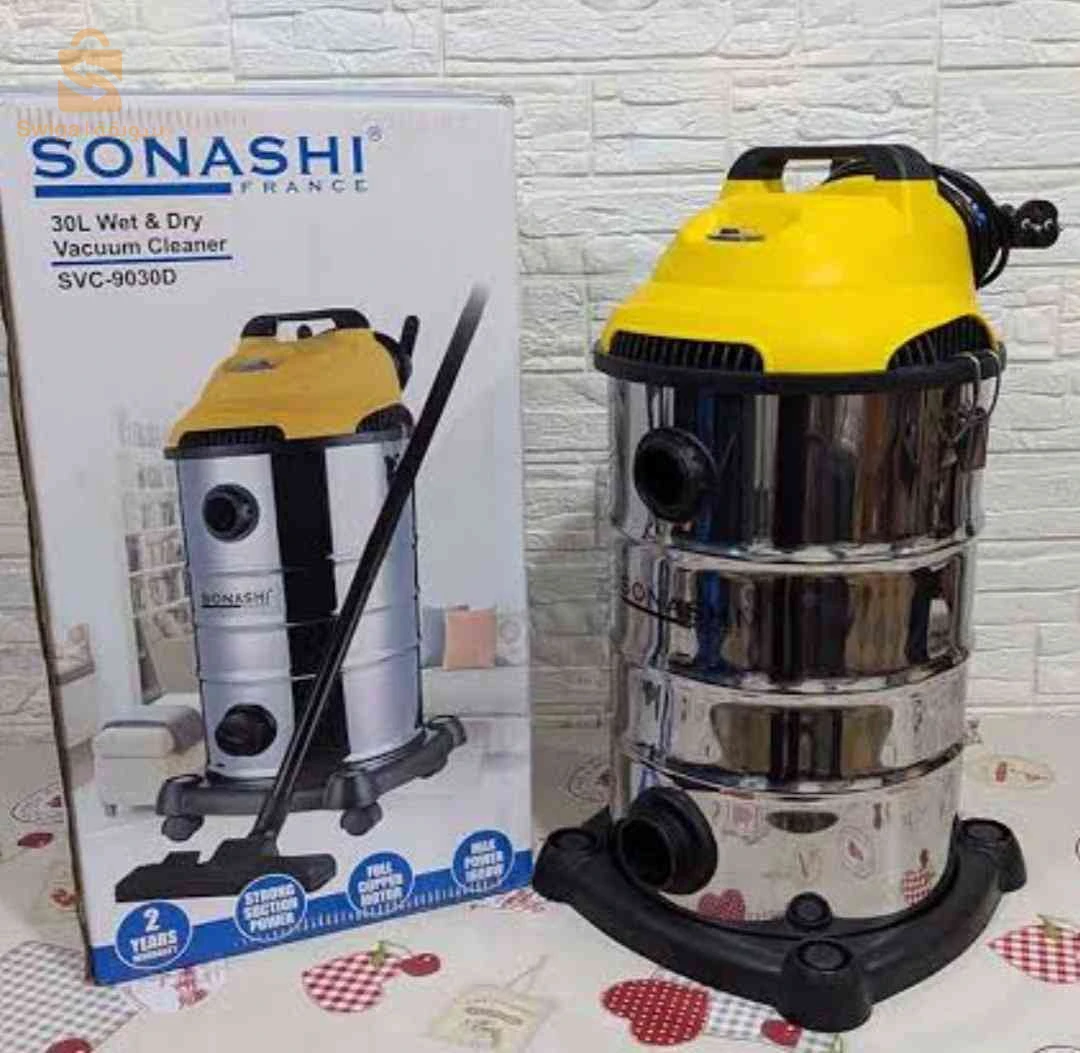 مكنسة  كهربائية للمياه والغبار سوناشي.. Sonashi 30L SVC-9030D