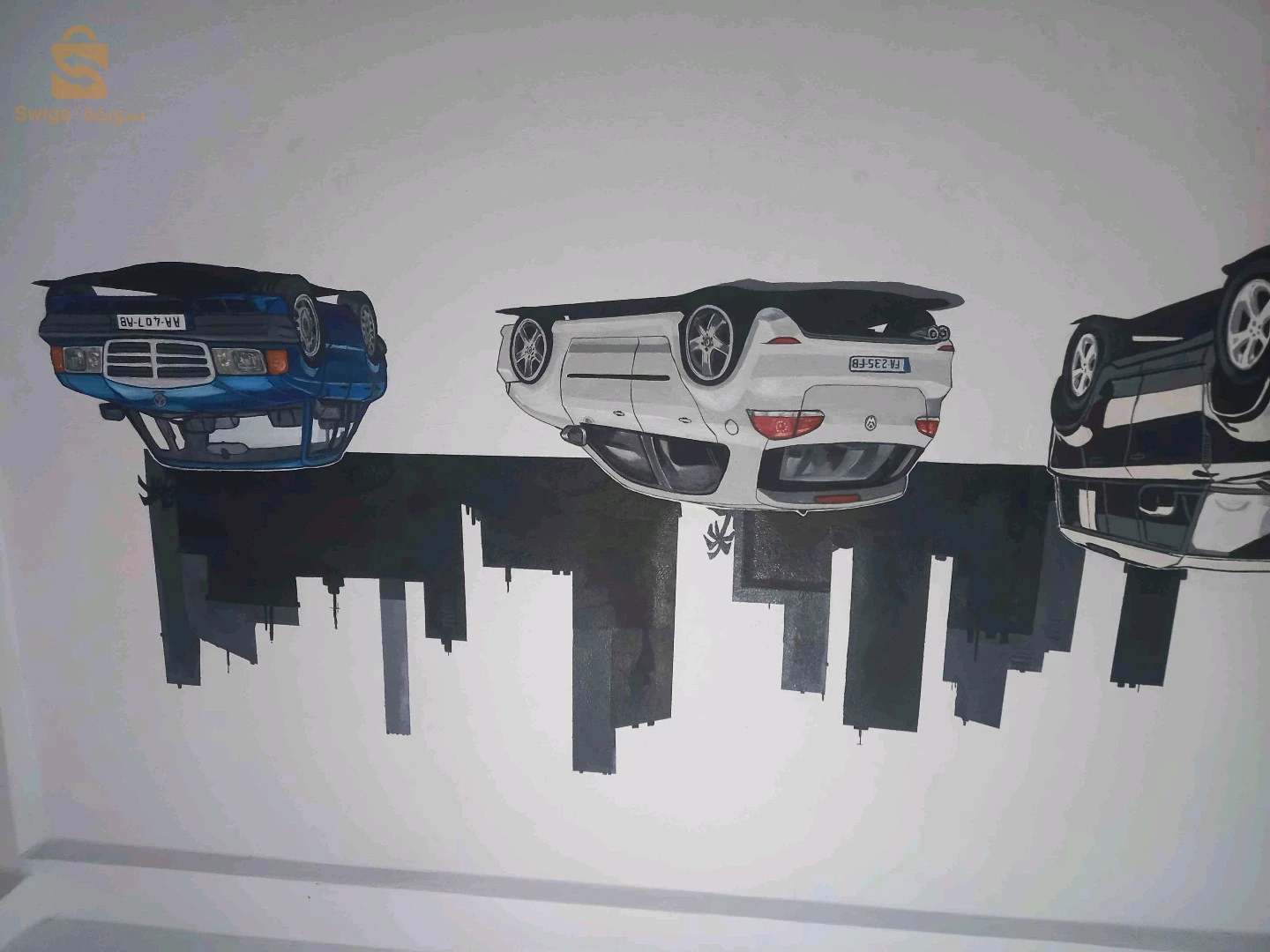 dessin mural décoration
