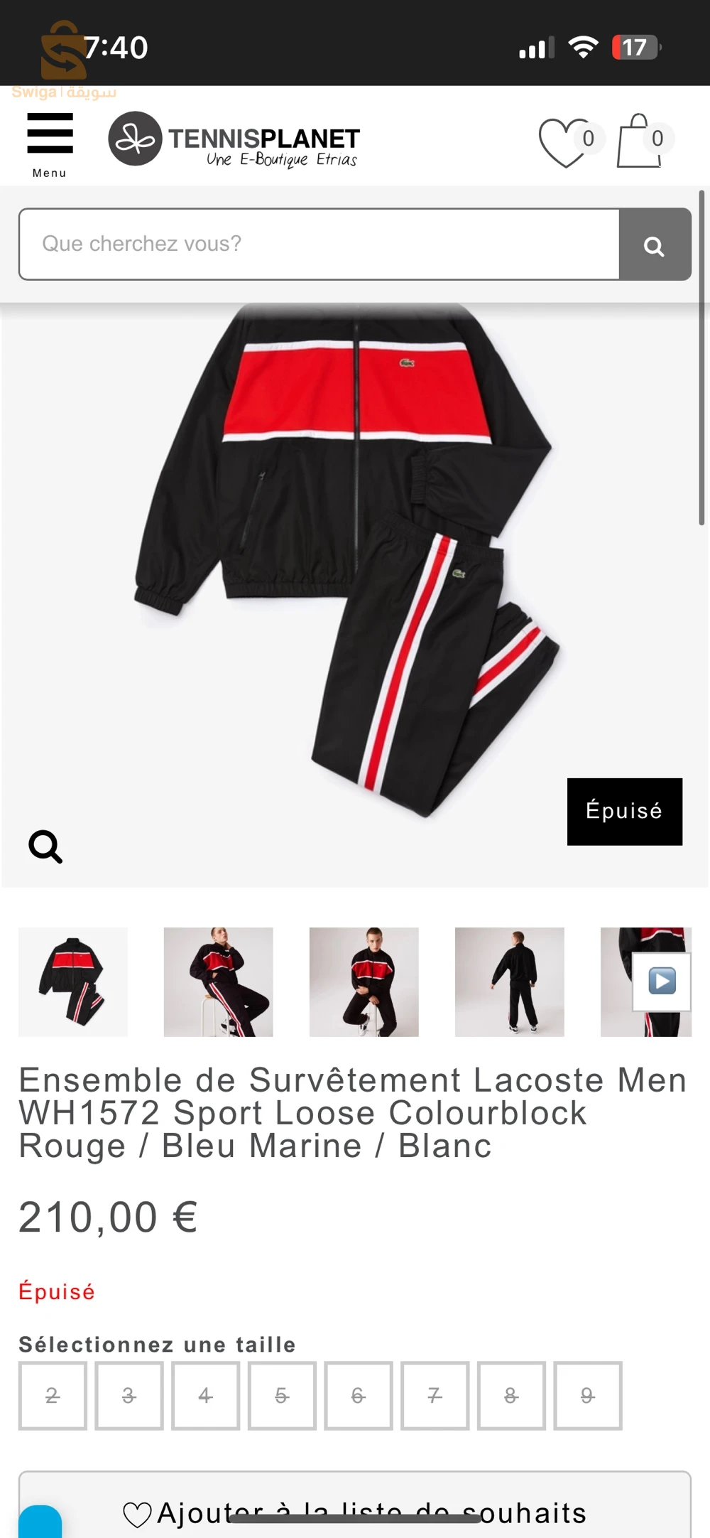 ensmble lacost f lororigin tille 5 jdid