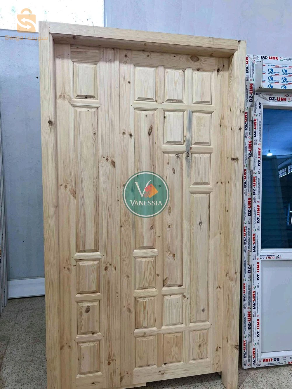 Porte D'Entrée Bois Rouge