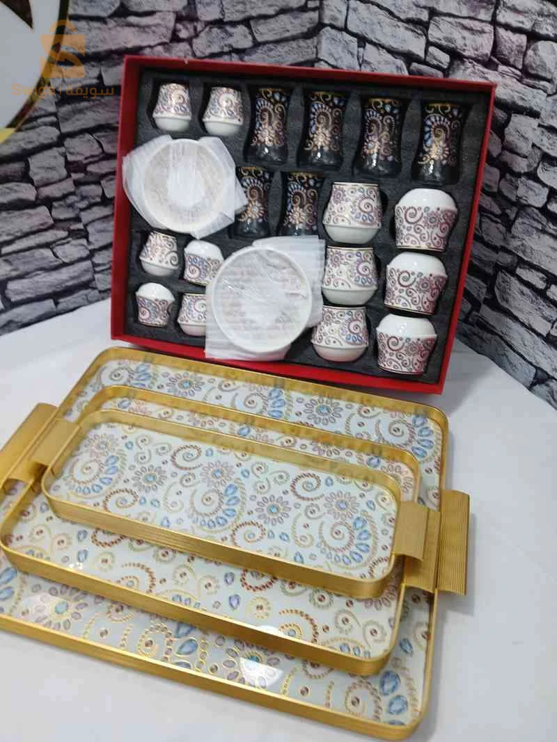 Service À Caffè + Thie 30 Pièce Motif 1