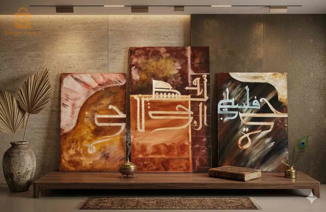 لوحة فنية أصلية مرسومة يدويا