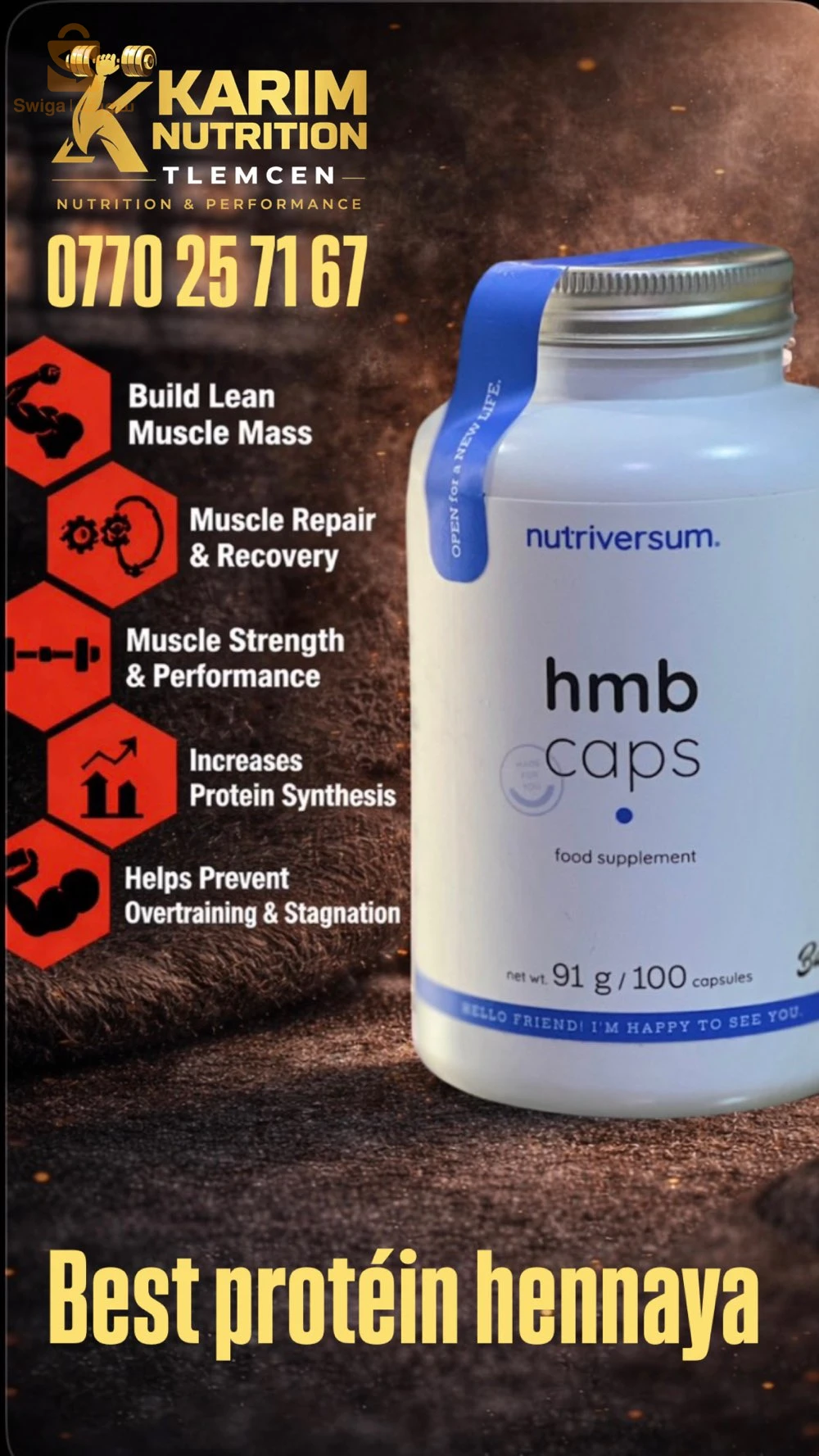 compliments alimentaires protein &vitamines