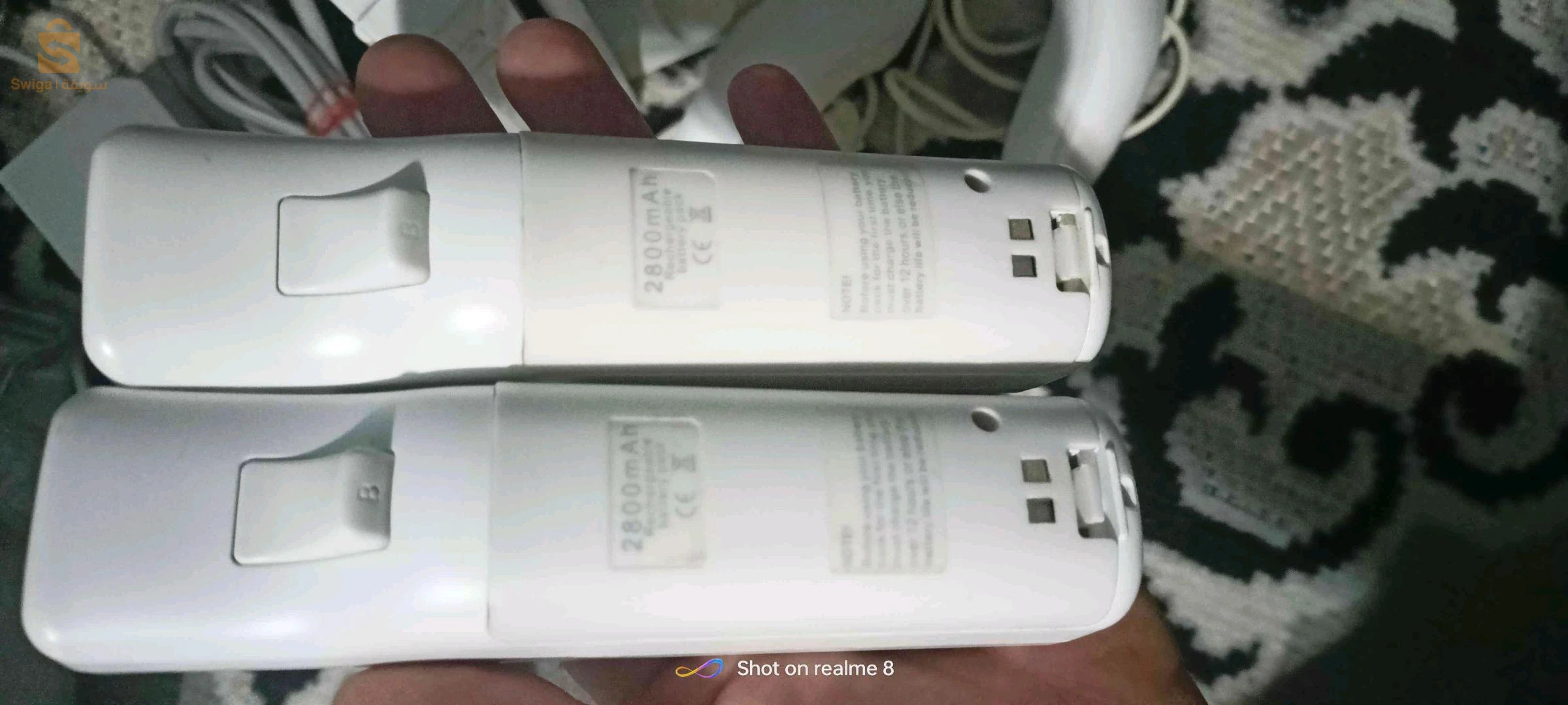 Nintendo wii flaché 2 manette originale plus station de charge