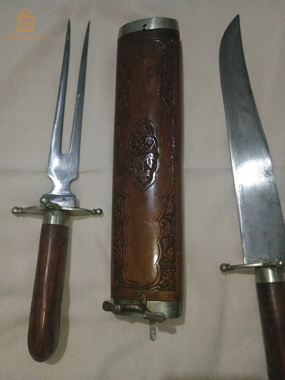 encien ensemble de découpage indien