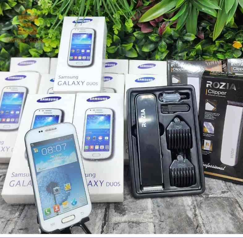 pack Galaxy s duos + Tondeuse Rozia