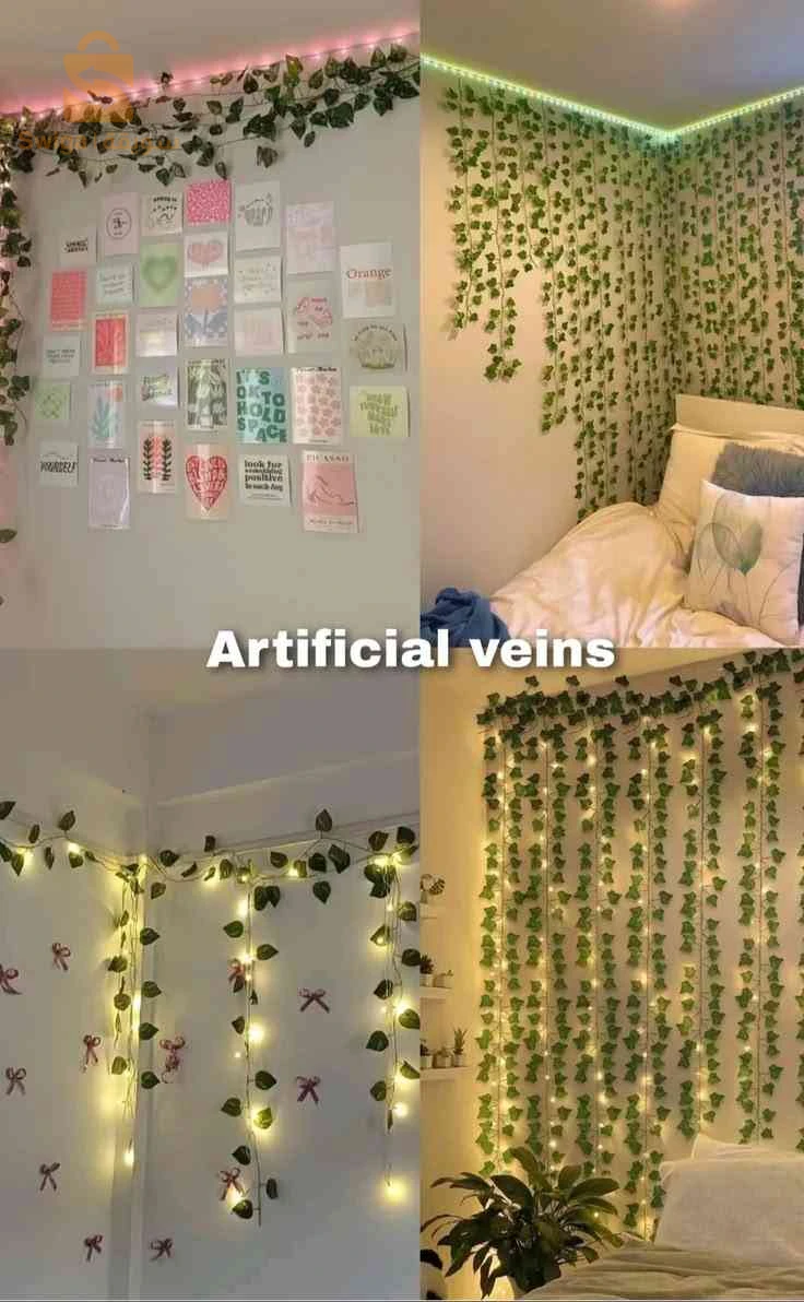 panneau 3x1m et plans artificielle 12 pieces