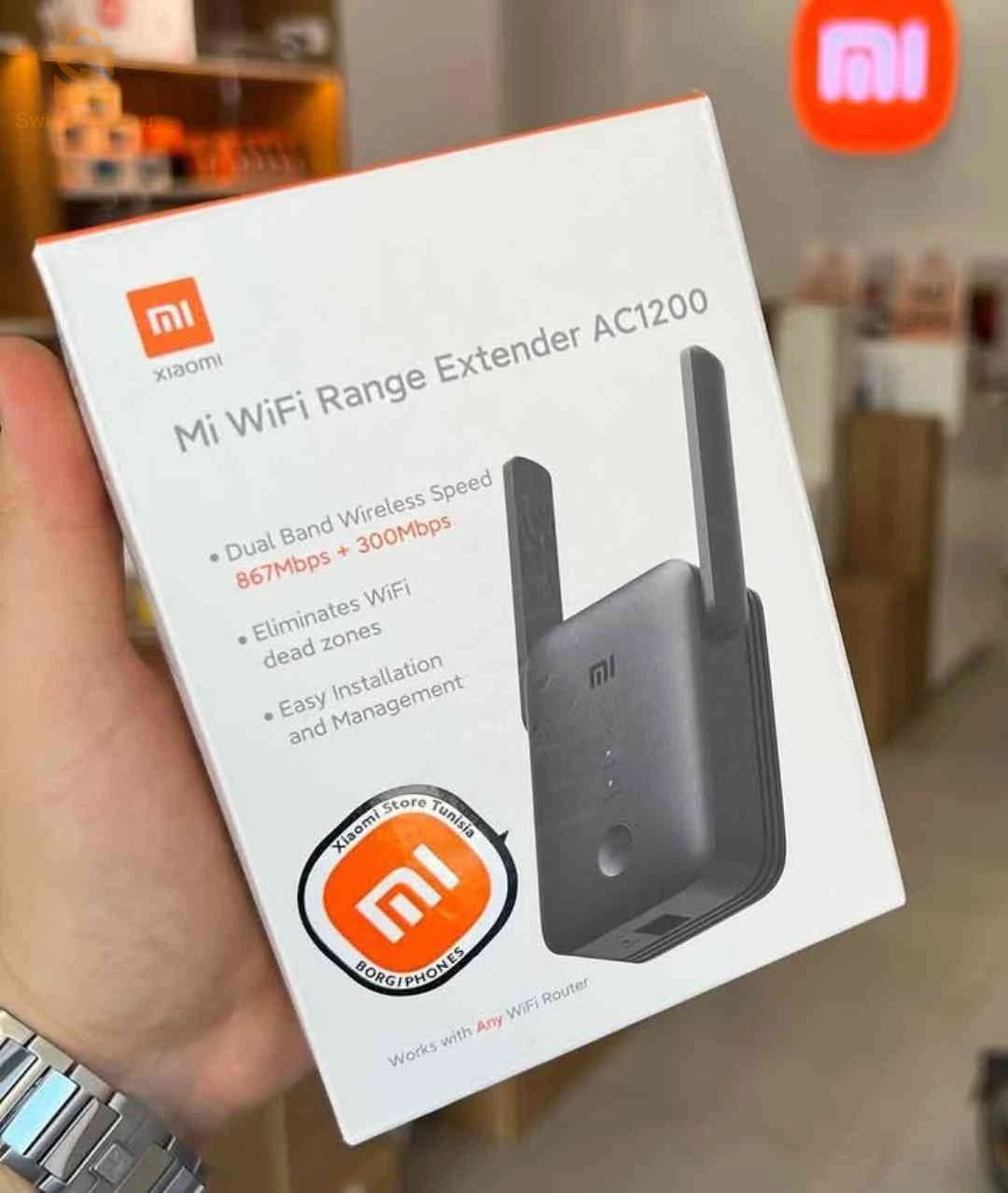 مقوي إشارة  الويفي Mi WiFi Range Extender AC1200