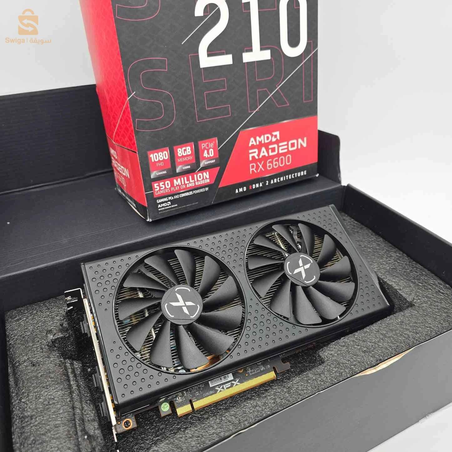 Pc gmer 
Boite gearmaster 3 fan rgb
Cpu rayzen5 6500G vega7 
Gpu amd radeon rx 6600 xfx 
16gb ram ddr4 asqard rgb
Ssd 256gb
Hdd 500gb
Pawersplay gamemax 500w
Carte mere asus prime a320km
Ecran pilot Led FHD 60h
Clave et suri