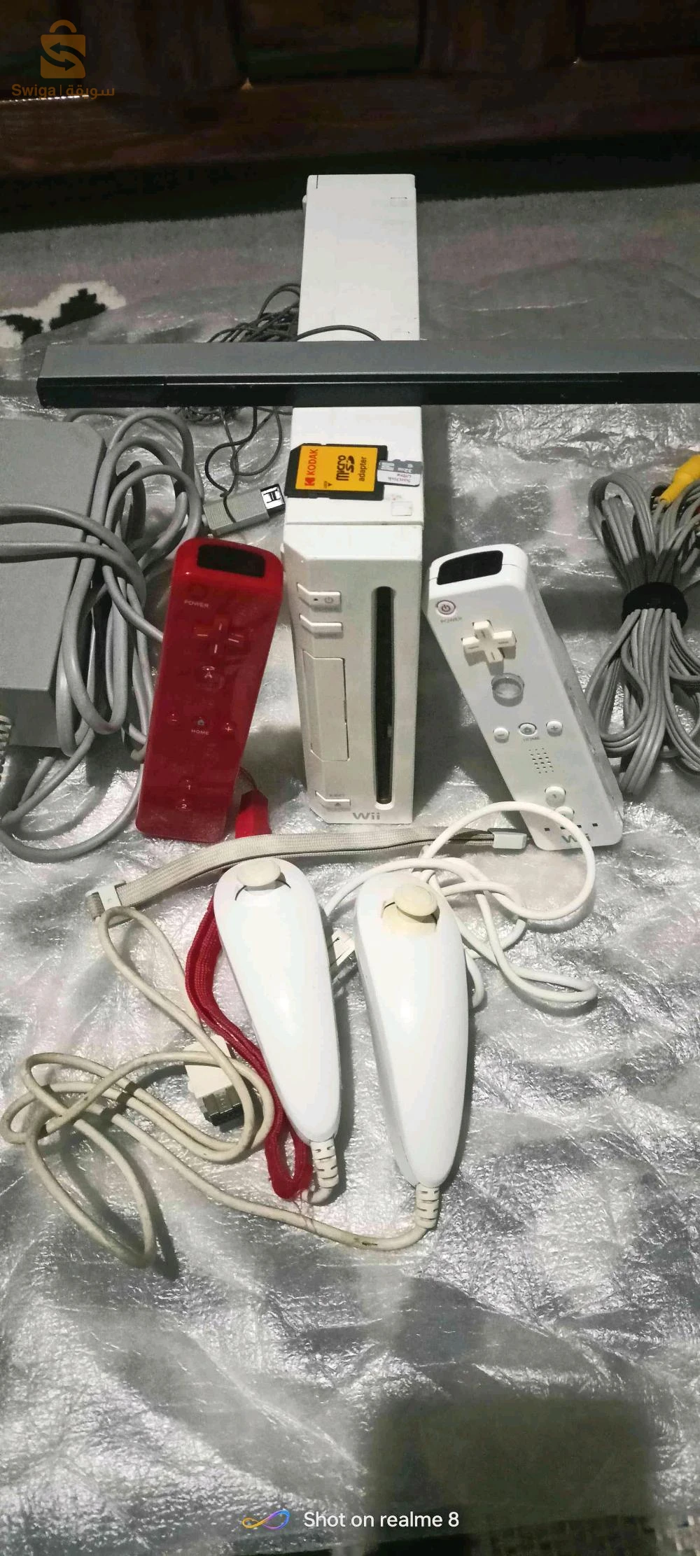 Nintendo wii flaché 2 manette