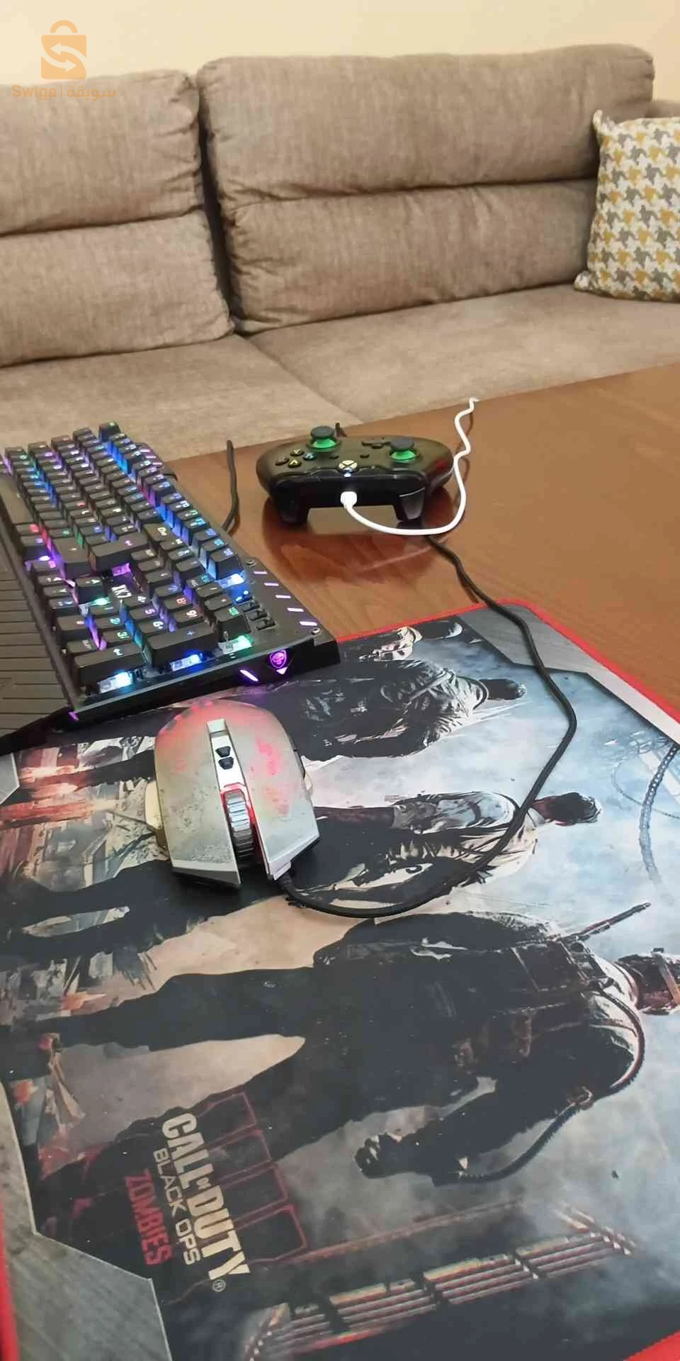 pack clavier sourie tapis gaming