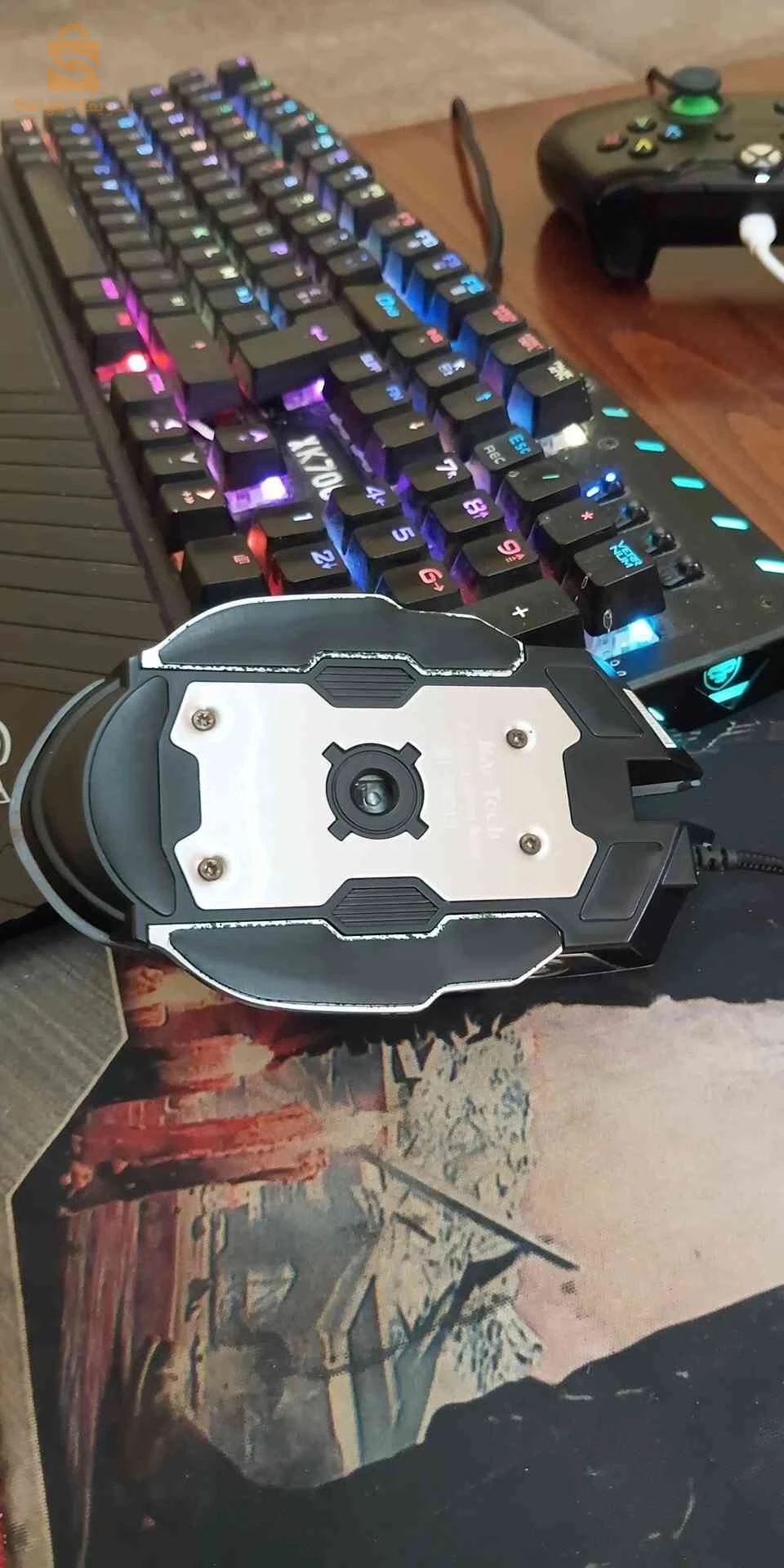 pack clavier sourie tapis gaming