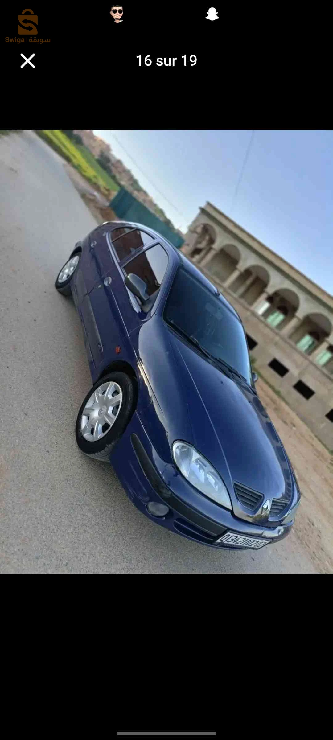رينو Megane 2002 غليزان