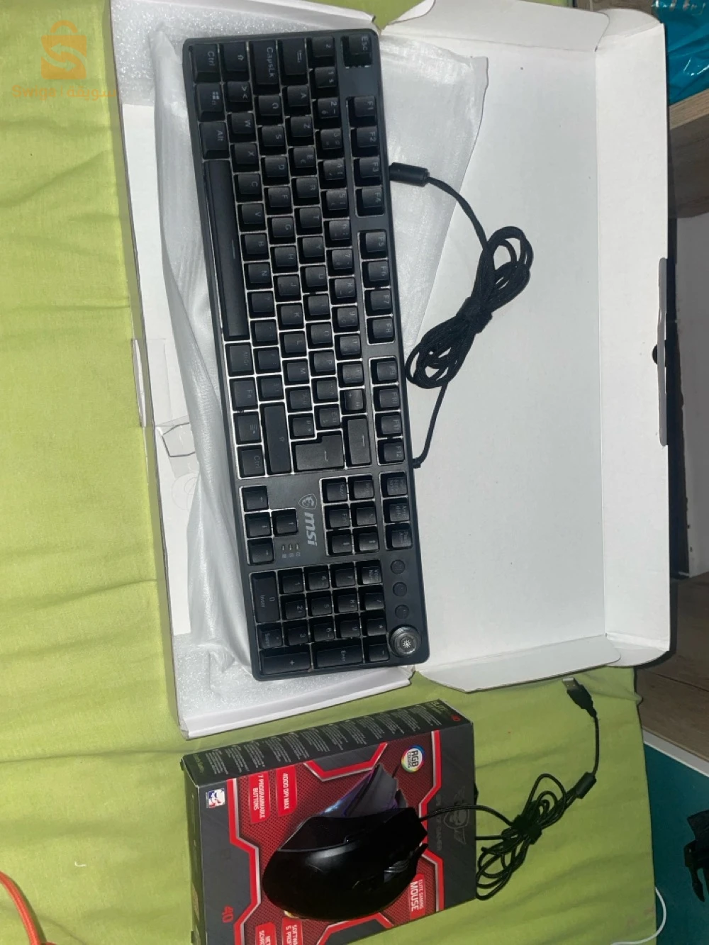 combo clavier, souris,