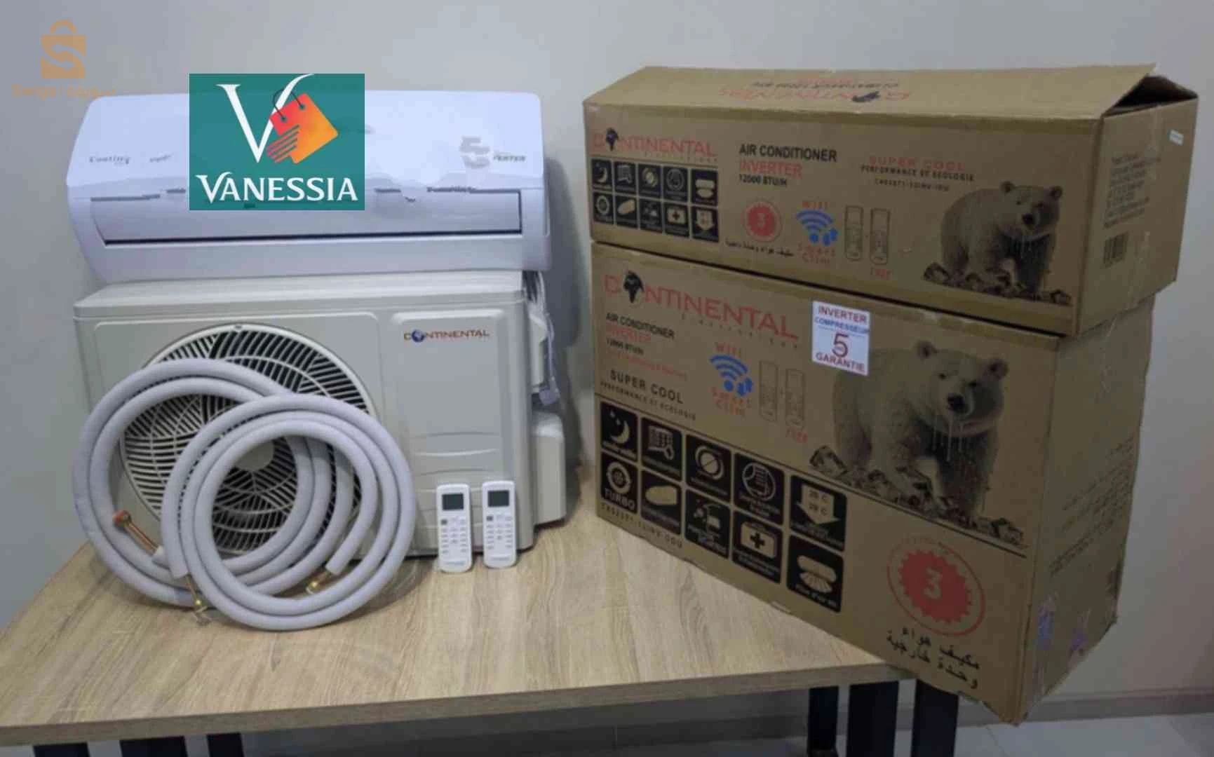Climatiseur 12000Btu Inverter Continental
مرحبا بكم 
توصيل متوفر جميع ولايات
رقم هاتف:0556865140