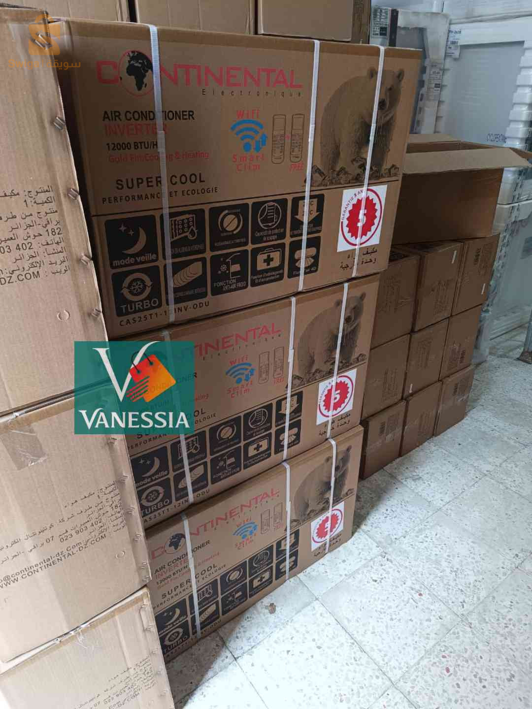 Climatiseur 12000Btu Inverter Continental