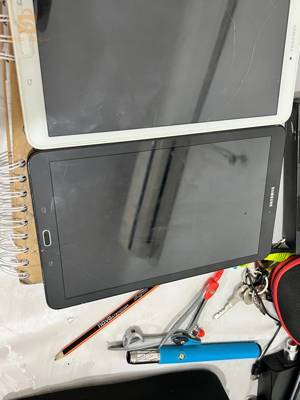 tablette, Samsung, tape E