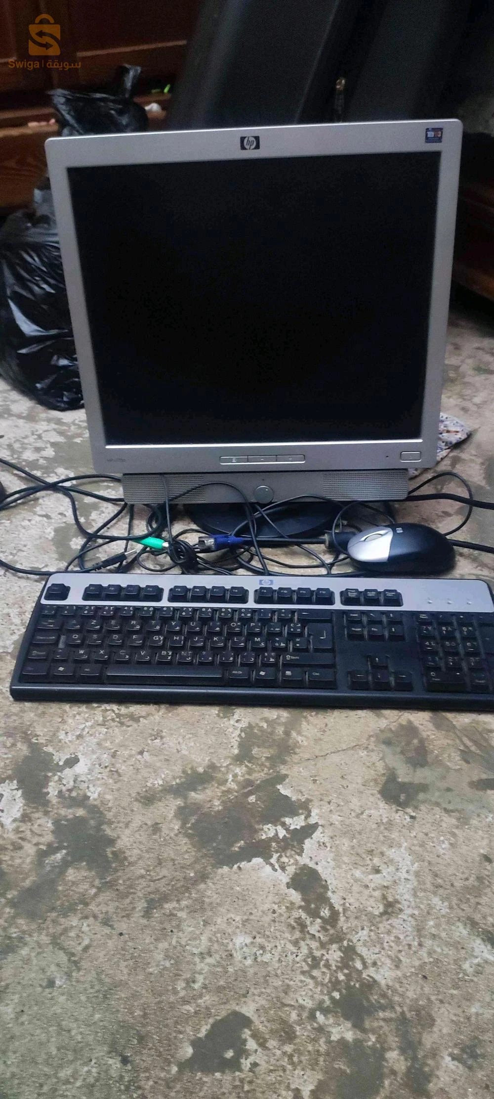 لينيتي غير موجود كل HP شاشة+كلاڨي+ااسوري