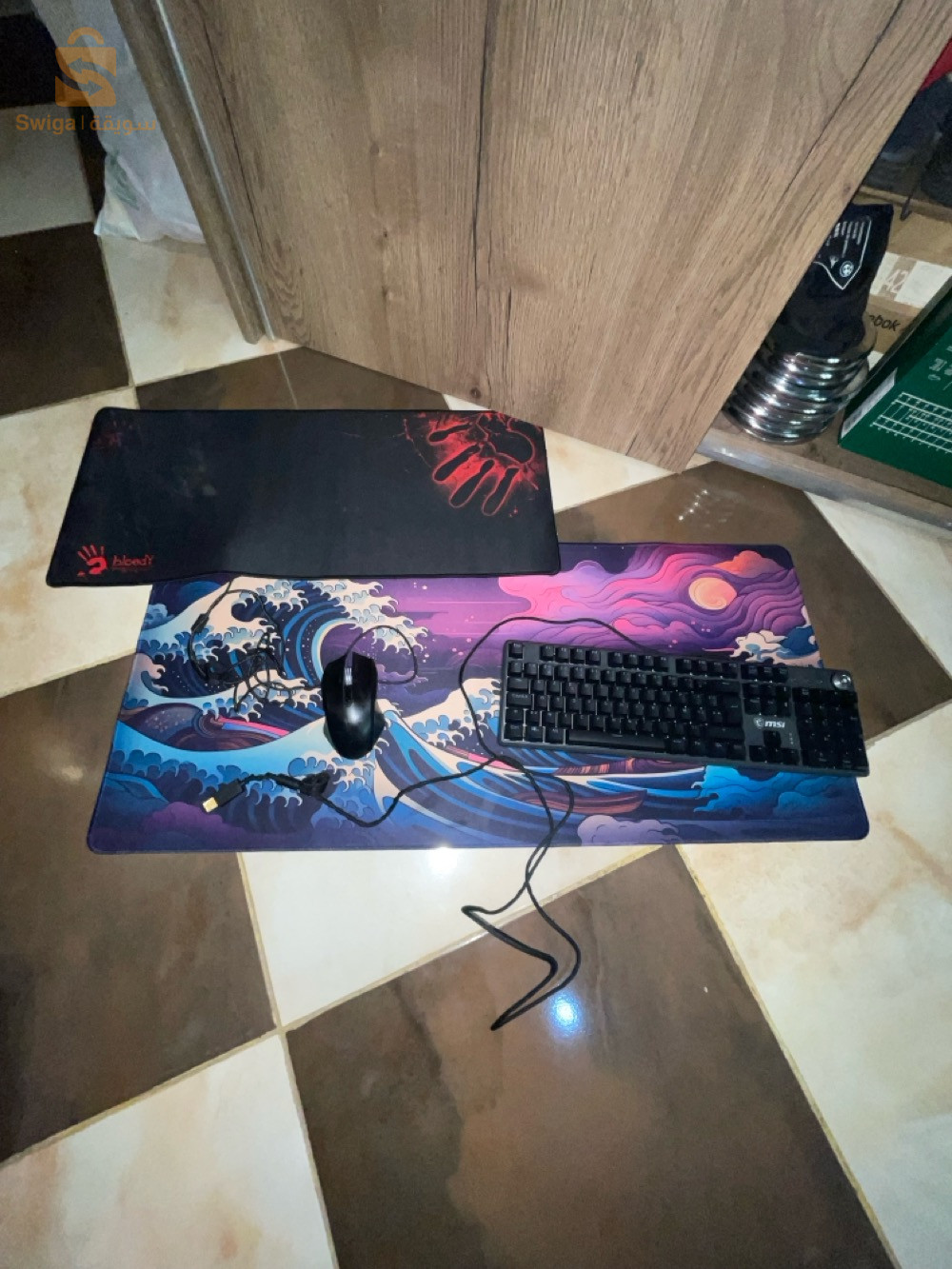combo clavier, souris,