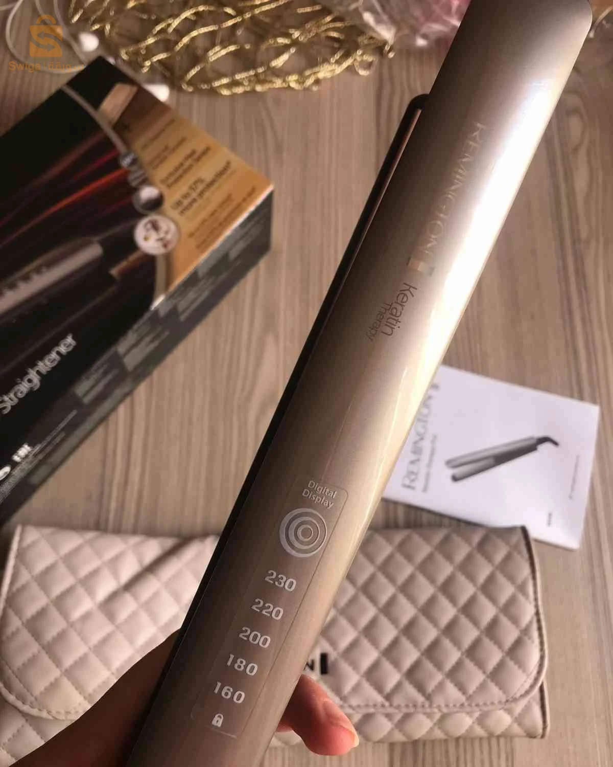 Lisseur Remington Keratin Therapy Pro - État neuf