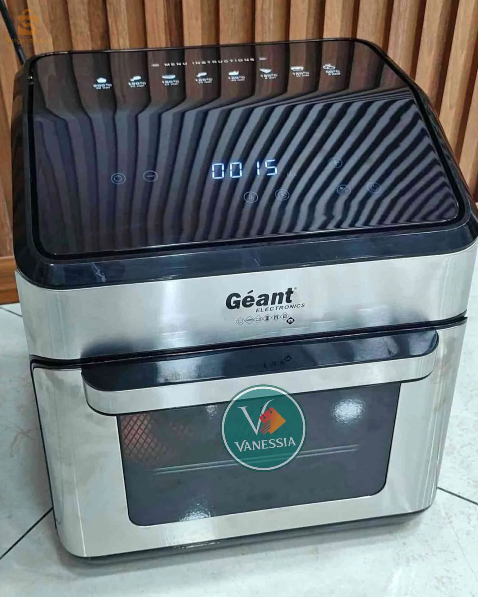 Four & Friteuse À Air Marque Géant 10L
