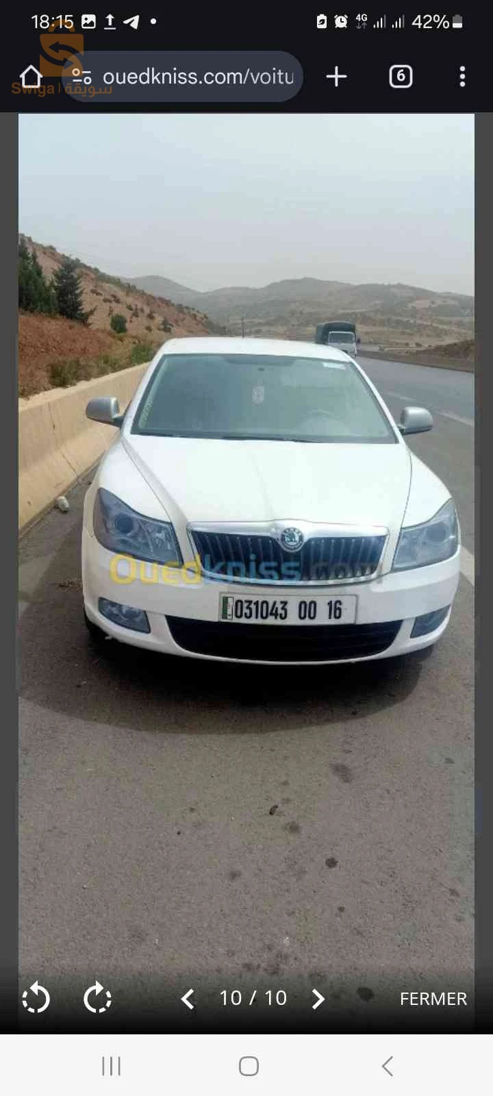 سكودا Octavia 2012 16 الجزائر