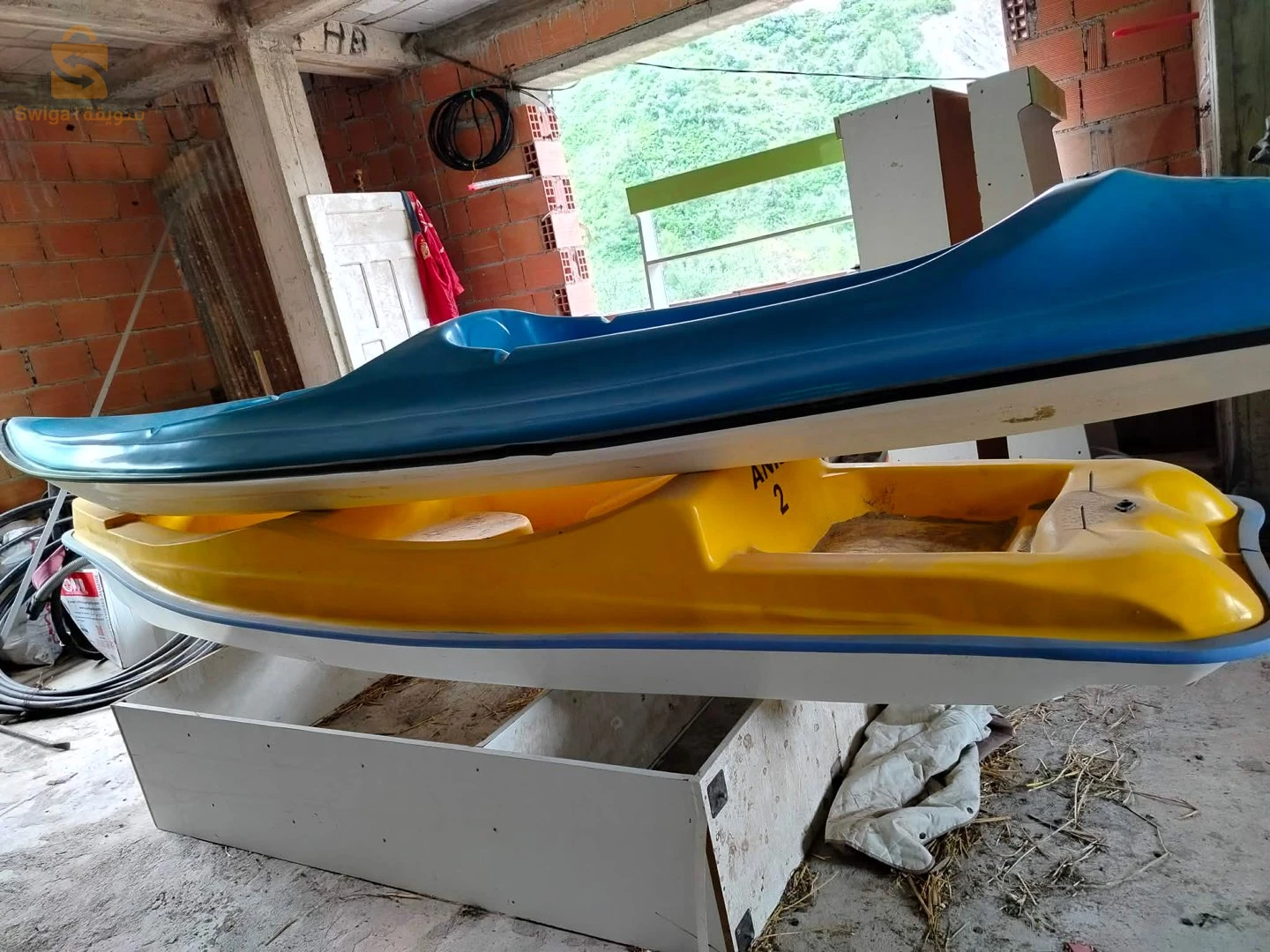 2 kayak de 2 place neuf utilisé un mois