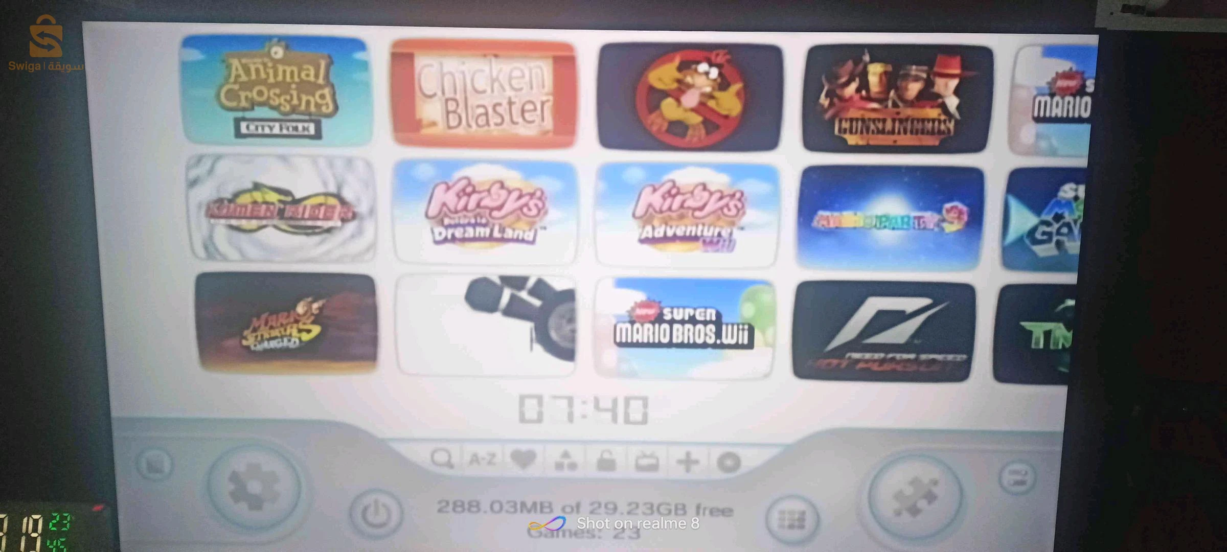 Nintendo wii flaché 2 manette 32 gb