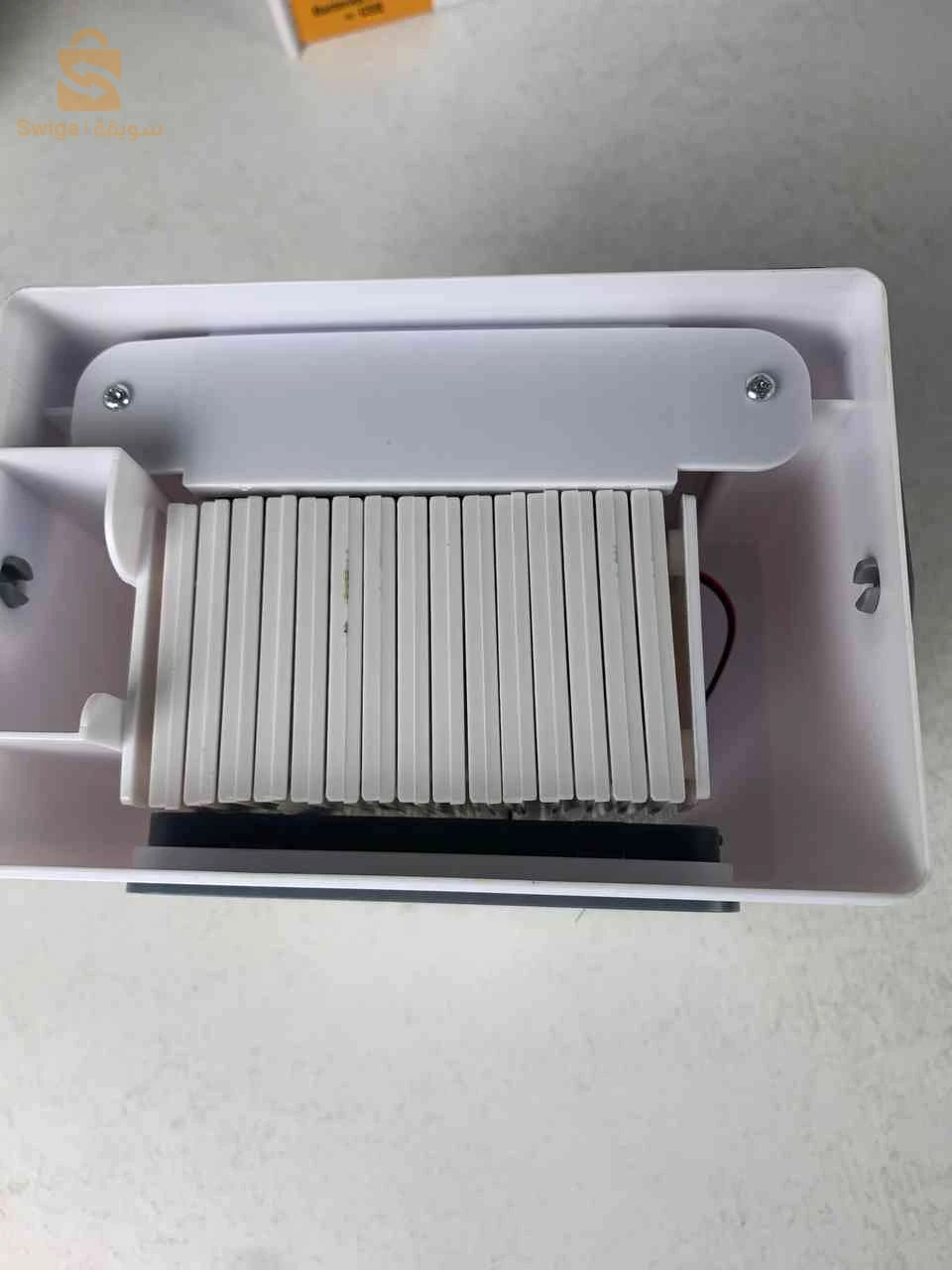 Refroidisseur d'Air Évaporatif Portable USB/AC Blu Breeze - مبرد هواء محمول مع نظام طاقة مزدوج